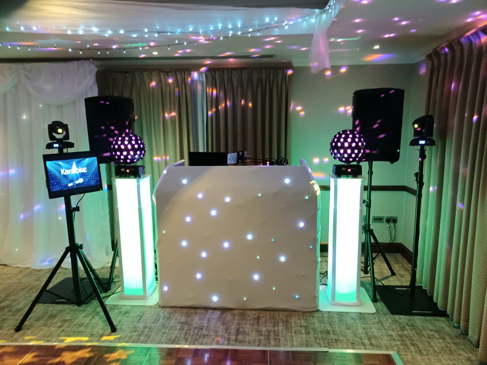 Mobile disco on sale